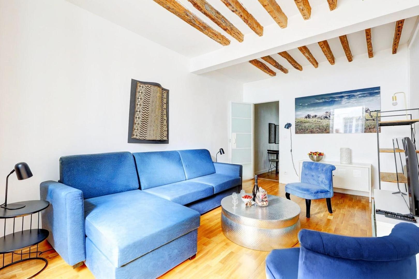 Bluestay 284 - Superbe Appartement Dans Le Marais Paris Exterior foto